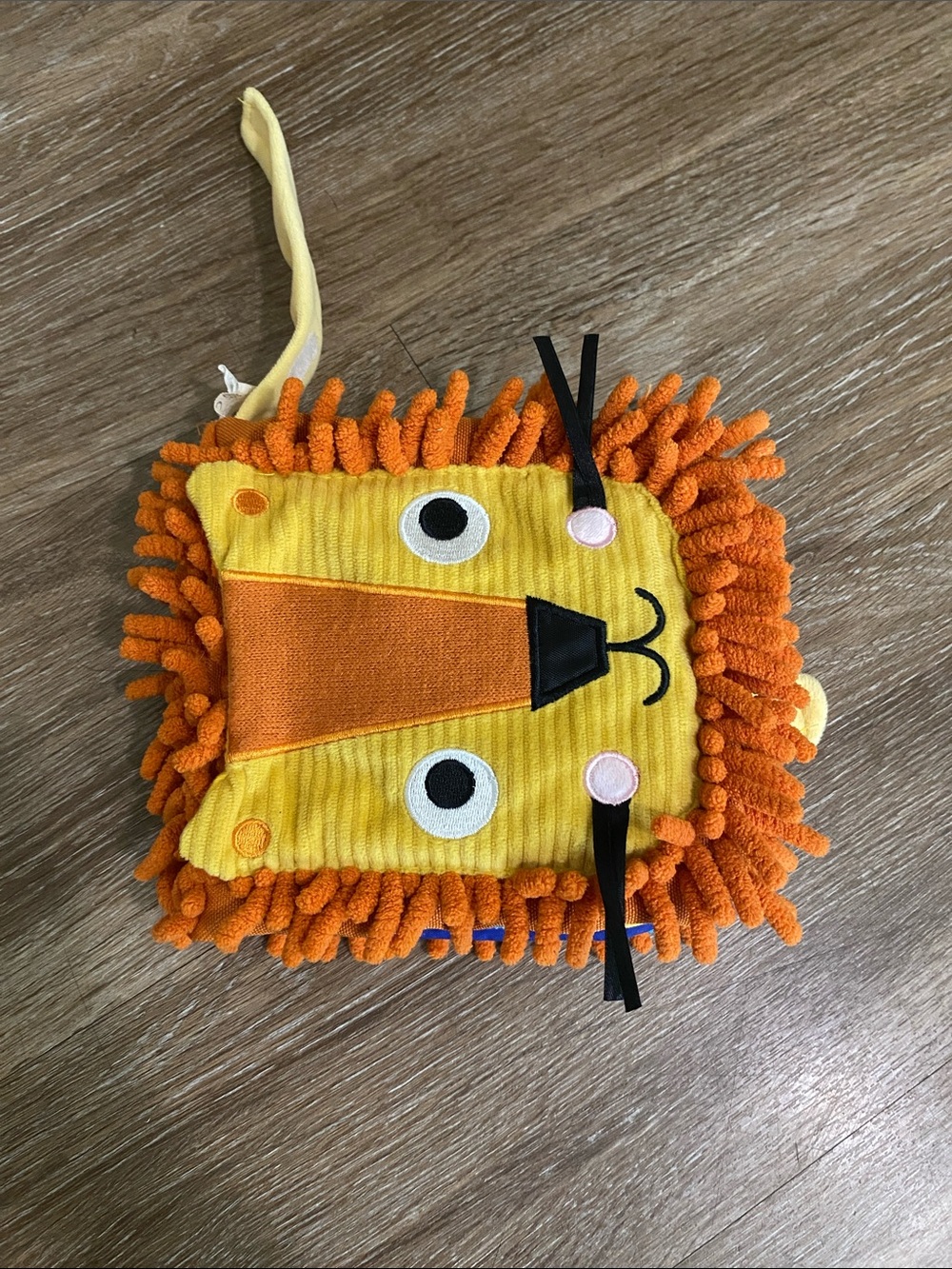 Yellow & Orange Lion baby book